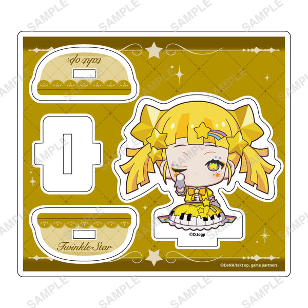 『takt op. 運命は真紅き旋律の街を』おやすみシリーズ ゆりかごアクリルスタンド(きらきら星)